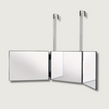 3-Panel Wall Mirror | Adjustable Height Rotating Design
