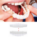 Riafu Instant Smile Veneers – Upper & Lower Clip-On Dental Veneer Set
