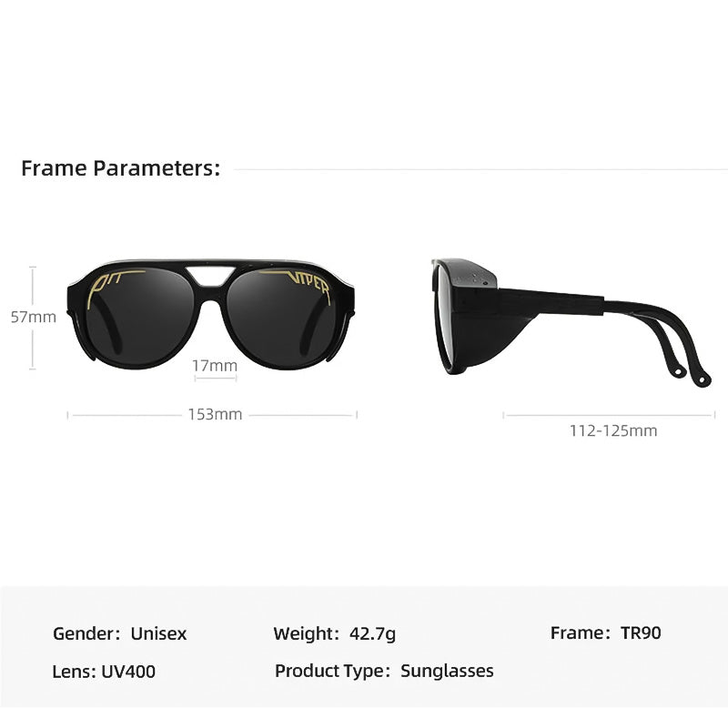 Riafu – Motorcycle Sunglasses | Windproof UV400 Protection with TAC Lenses | Durable Frame for Ultimate Eye Safety
