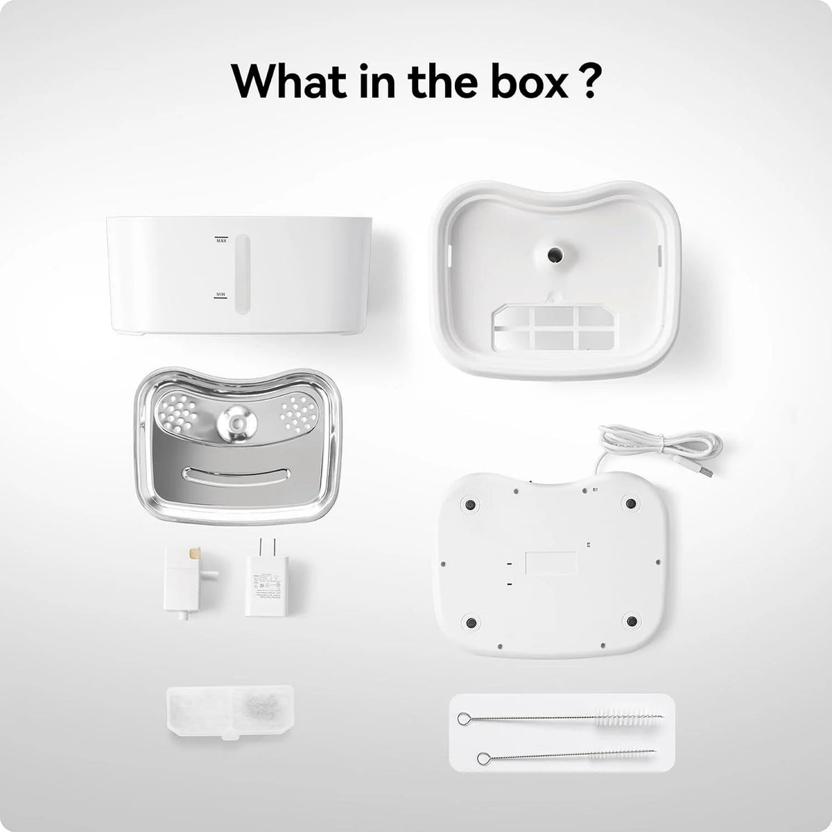 Pet Water Fountain with Smart Pump