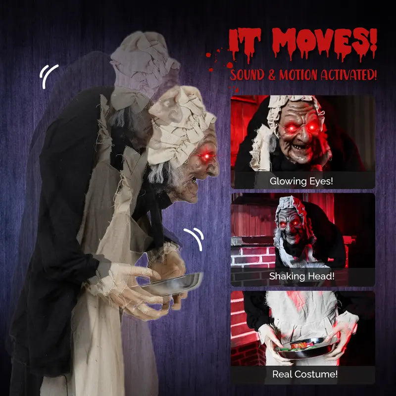 Riafu – Animated Talking Halloween Yard Decoration