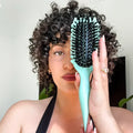Anti-Frizz Detangling Brush for Curly and Coily Hair