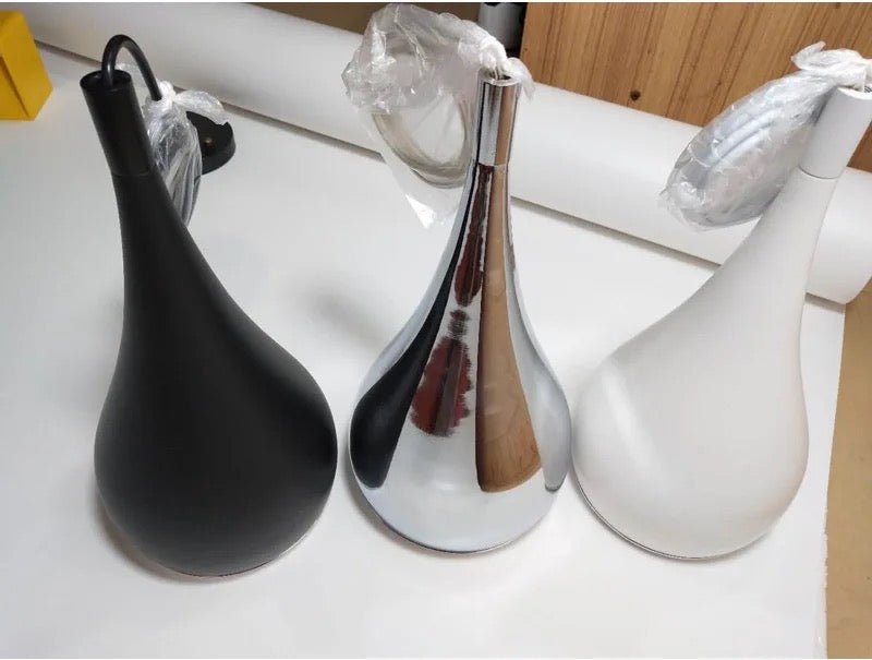 Modern Pendant Light | Teardrop Aluminum Design