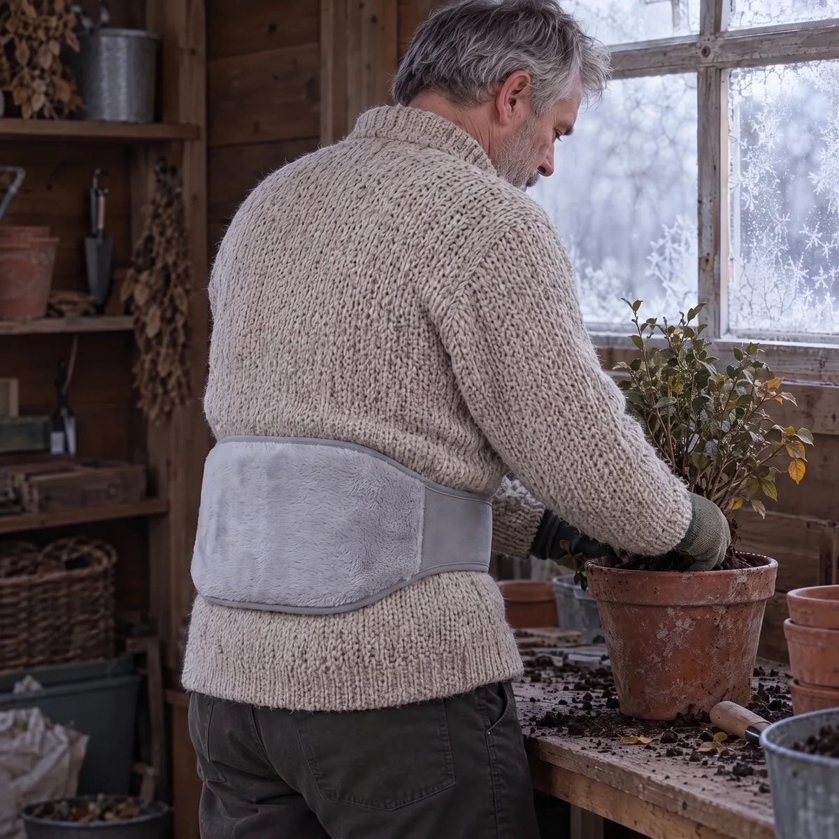 Heated Waist Belt for Belly and Back