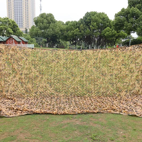 Riafu Camouflage Sun-protection Net for Garden or Camping