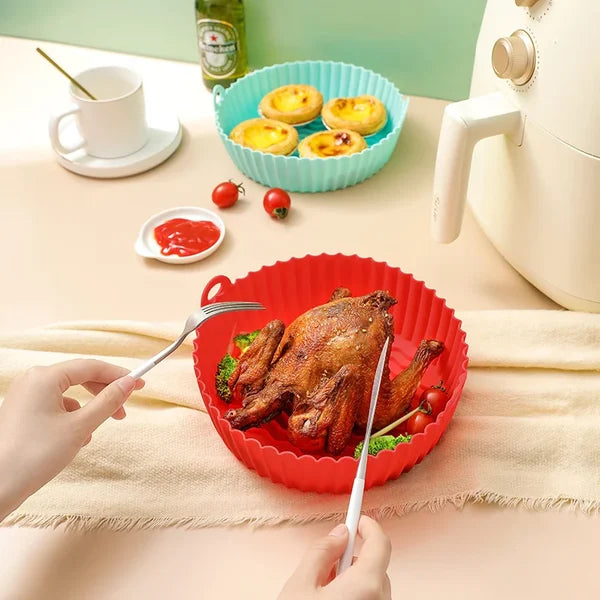 Riafu Reusable Air Fryer Silicone Tray