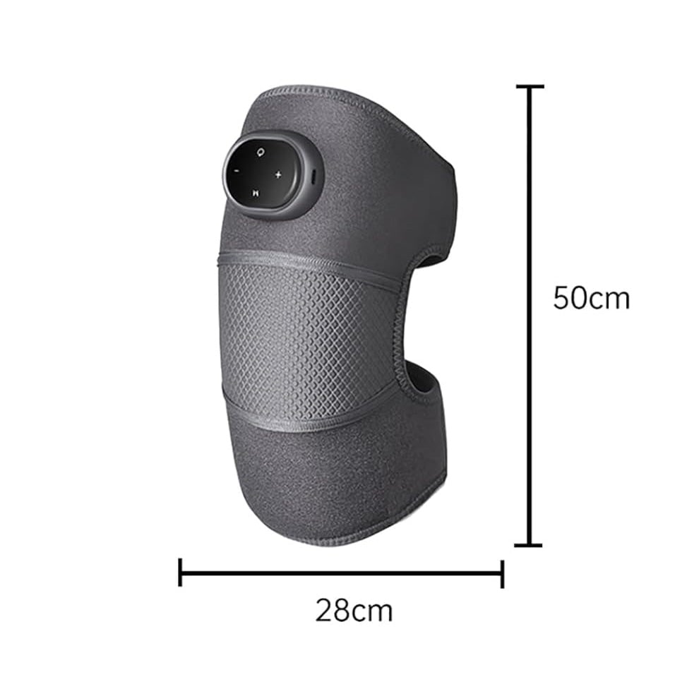 Wireless Knee Massager with Heating and Vibrations, USB-C