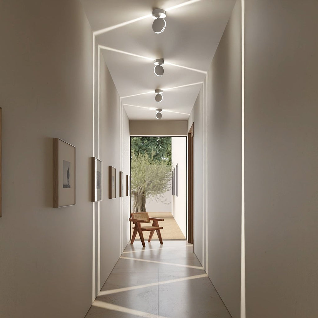 Modern LED Ceiling Light | Minimalist Round Disc Design