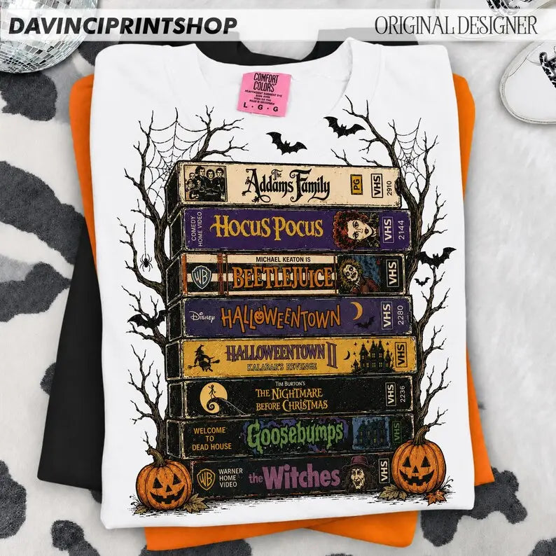 Riafu – Vintage Spooky Season Graphic Tee