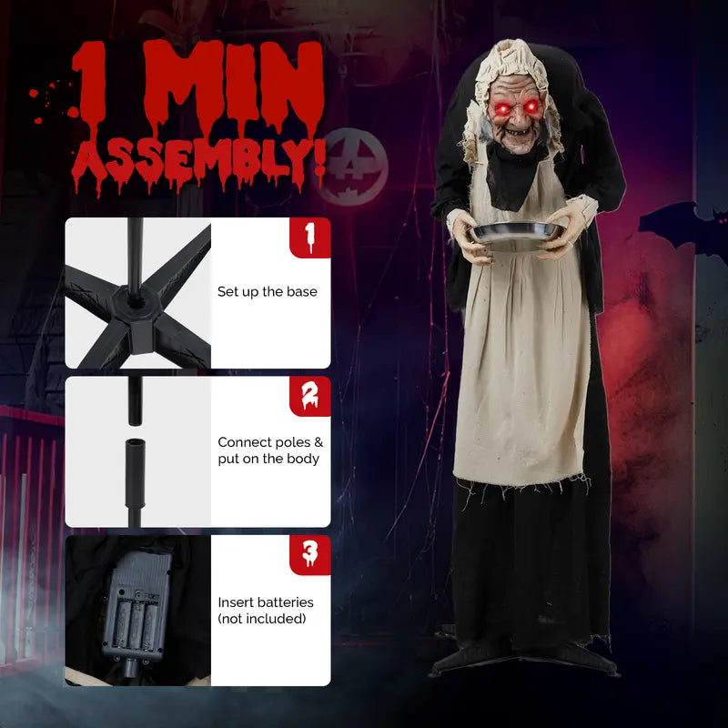 Riafu – Animated Talking Halloween Yard Decoration