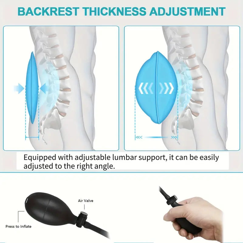 Riafu Full Back Massager with Heat – Shiatsu Chair Pad, Deep-Kneading, Adjustable Intensity