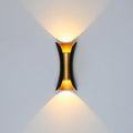 Curved Outdoor Wall-Mounted LED Lamp