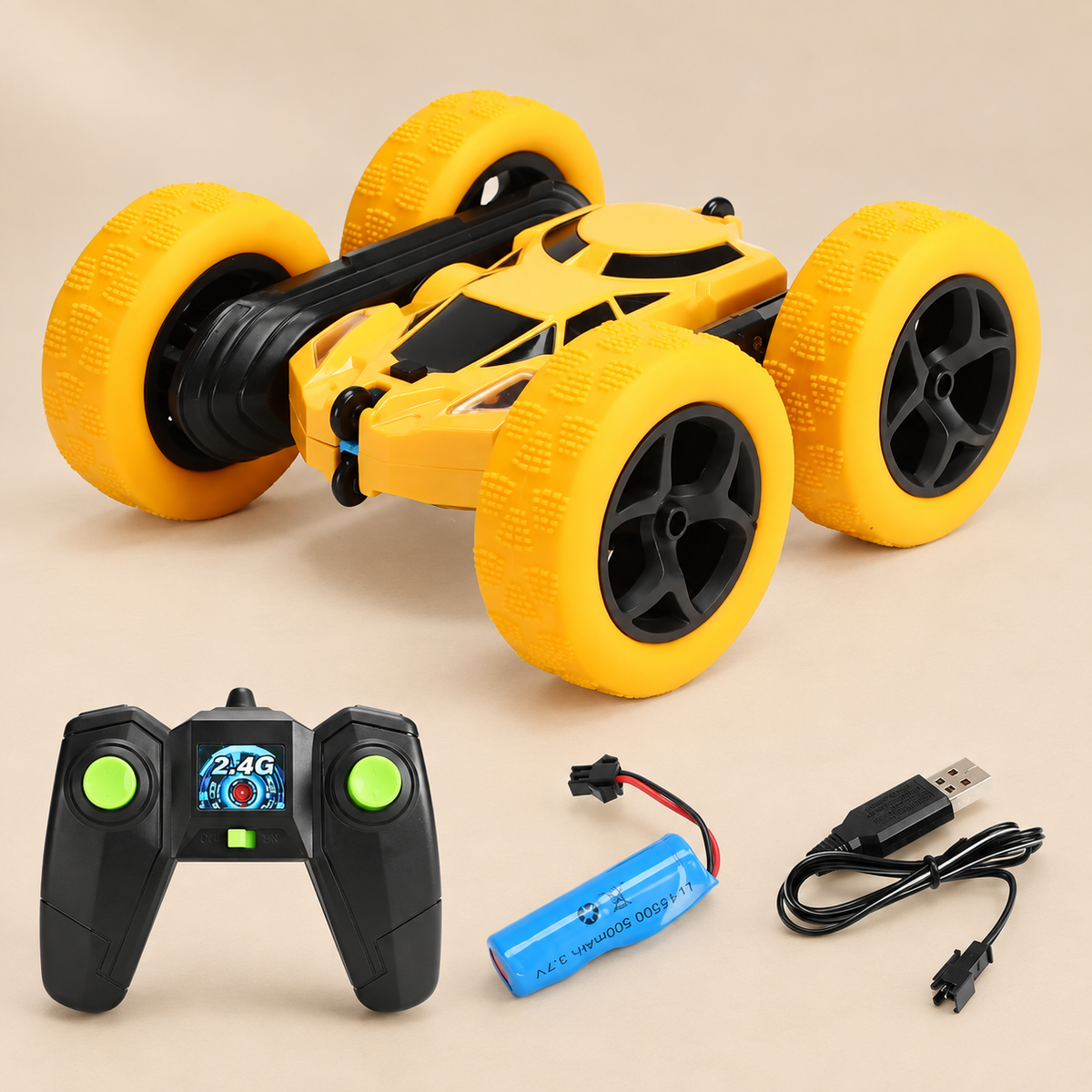 Double-Sided Remote Control Stunt Car
