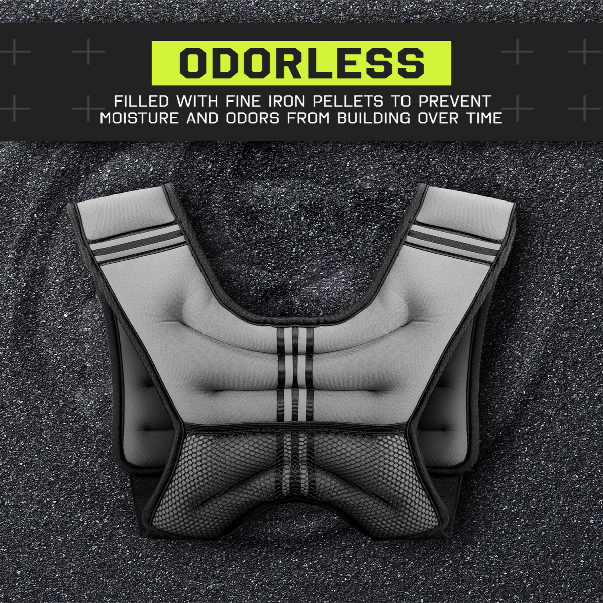 Riafu 20lbs Unisex Weighted Vest for Sports Training
