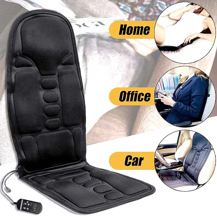 Riafu 8 Mode Massage Chair Pad With Heated Back Neck Cushion