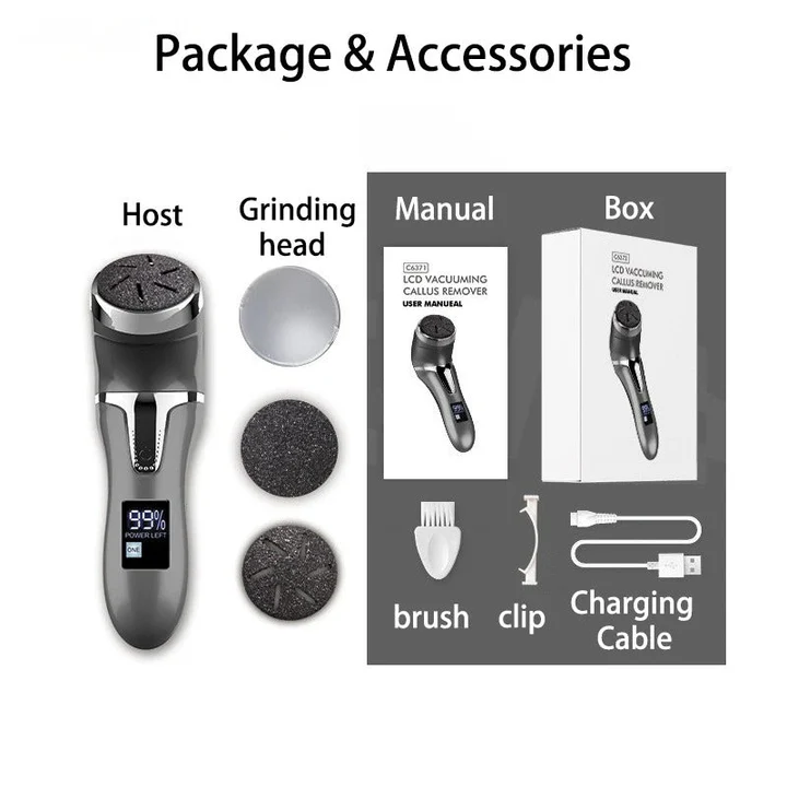Riafu Professional Electric Foot Hard Skin Remover