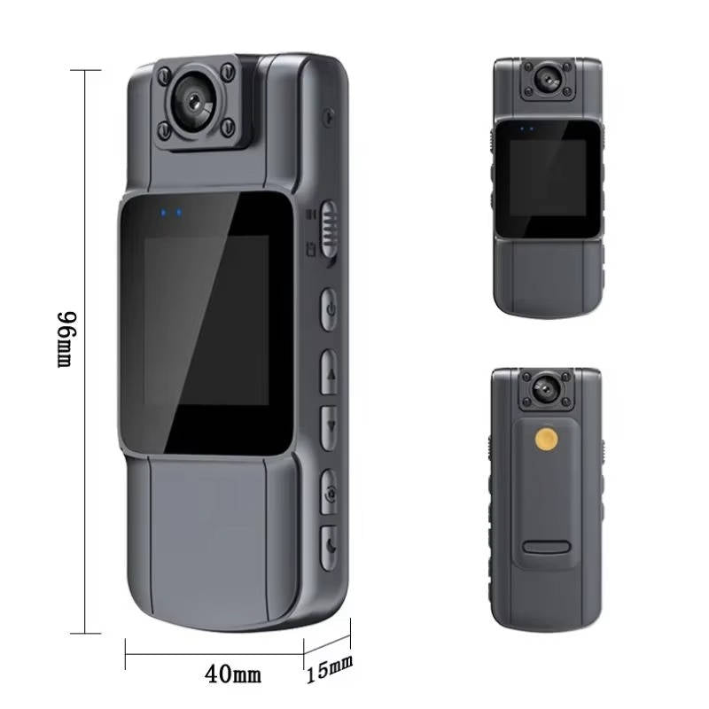 Riafu 180° police professional body camera with night vision