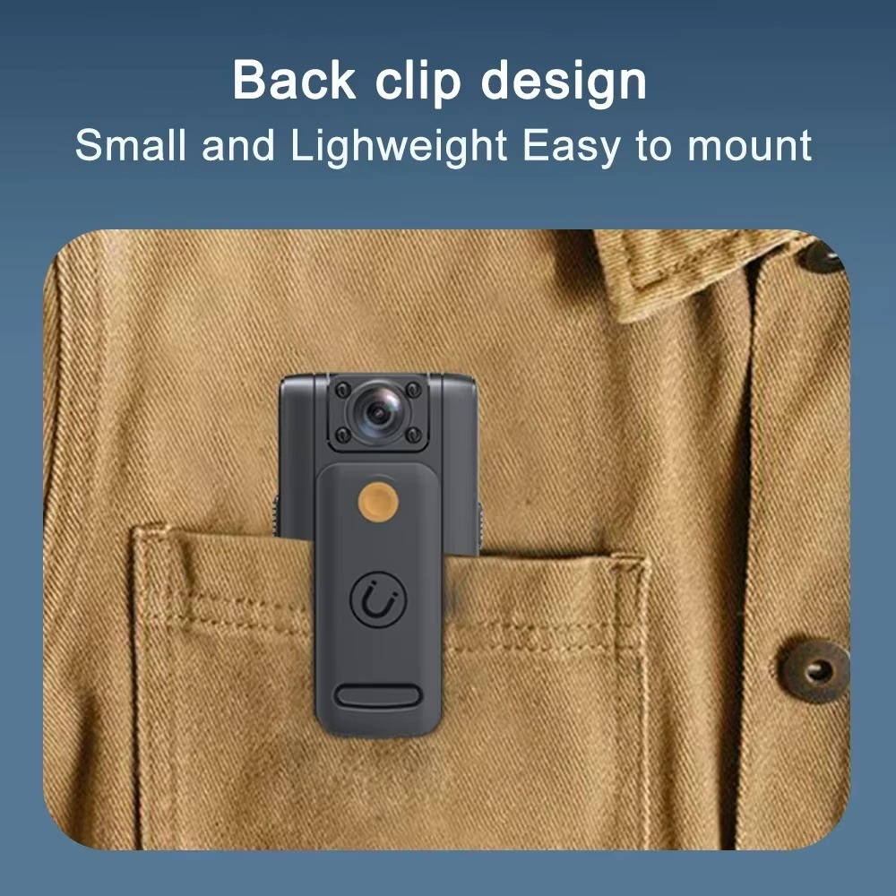 Riafu 180° police professional body camera with night vision