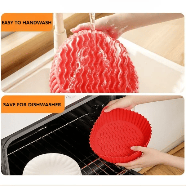 Riafu Reusable Air Fryer Silicone Tray