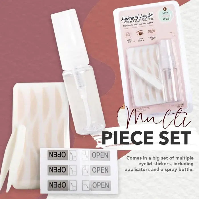 Riafu New Glue-Free Ultra Natural Invisible Double Eyelid Sticker