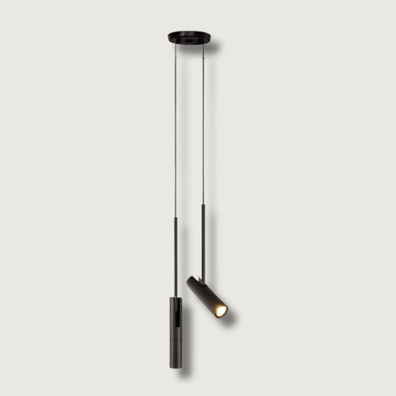 Modern LED Pendant Light | Dual Adjustable Spotlights
