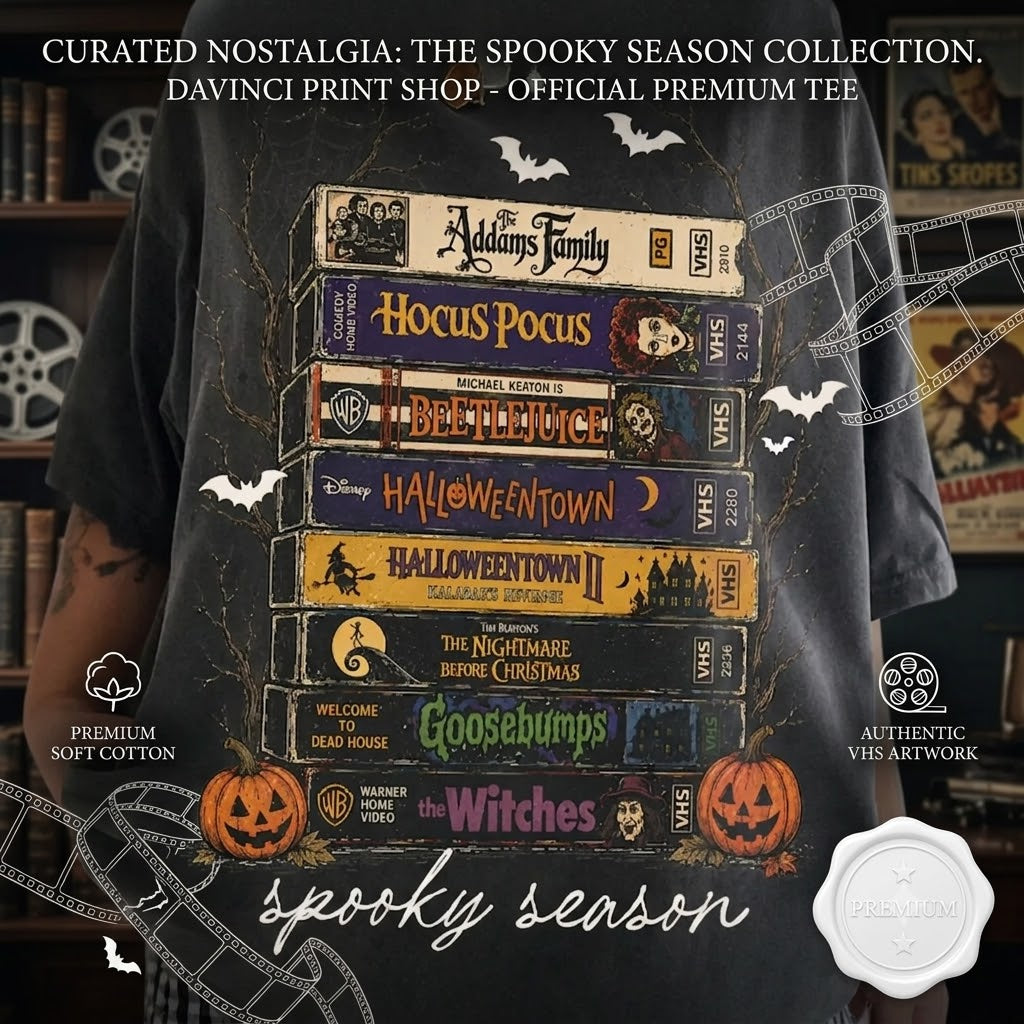 Riafu – Vintage Spooky Season Graphic Tee