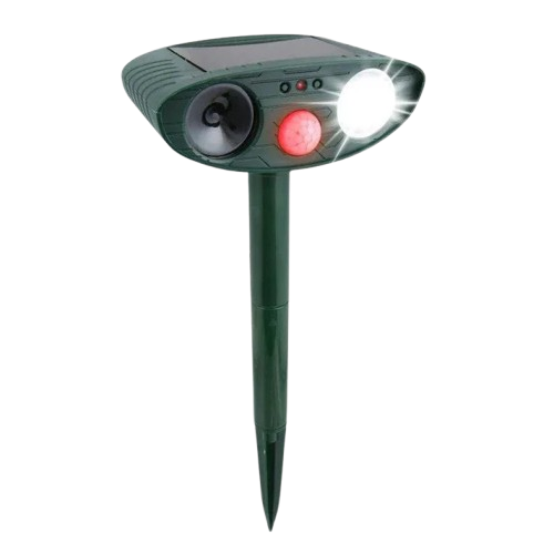 Riafu Ultrasonic Solar Deer Repeller – Motion Sensor Animal Deterrent for Garden & Yard