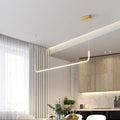 Modern LED Pendant Light | Geometric Linear Design