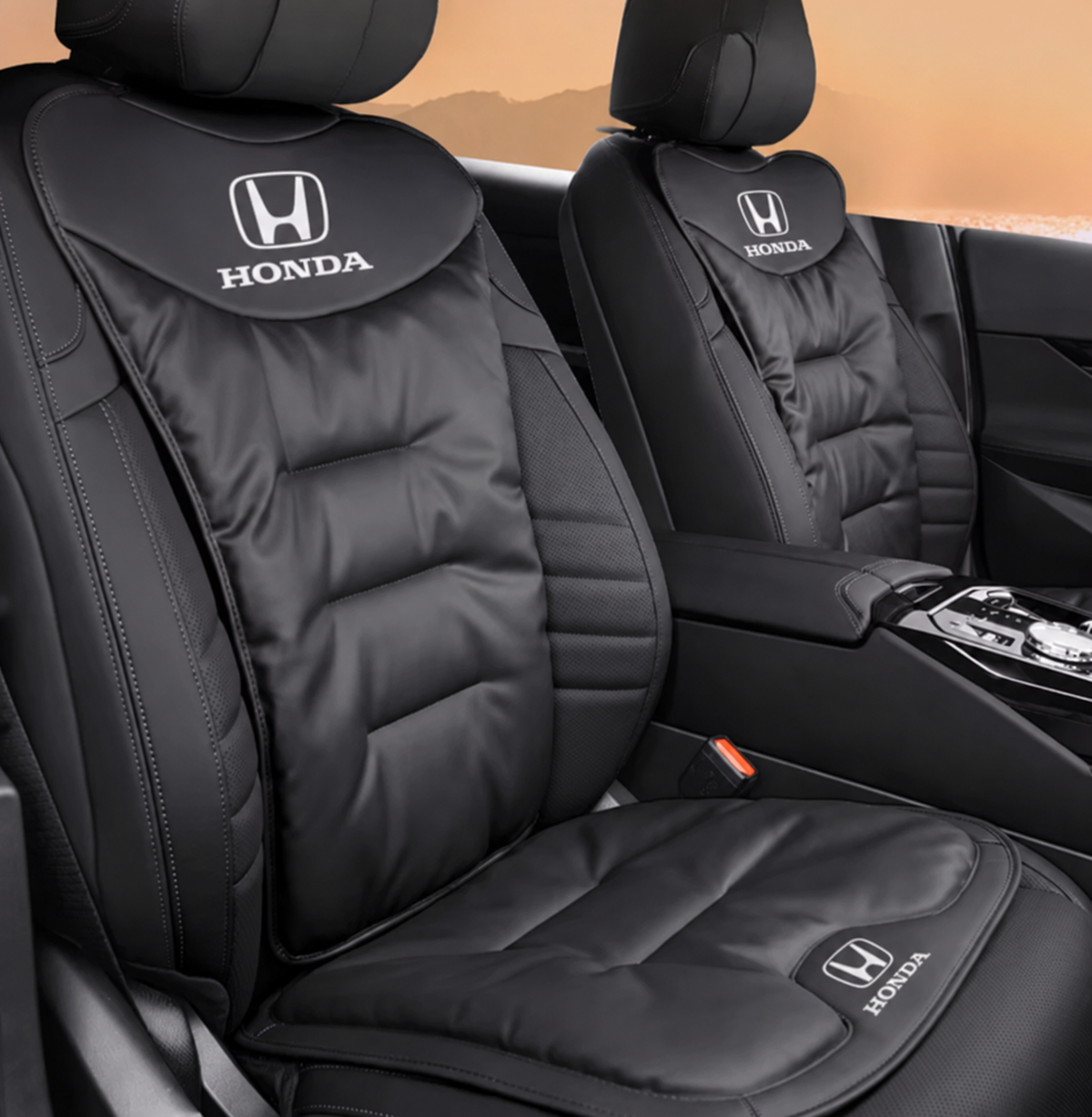 Riafu – Ergonomic Car Seat Cushion with Lumbar Support for Pain Relief & Comfort