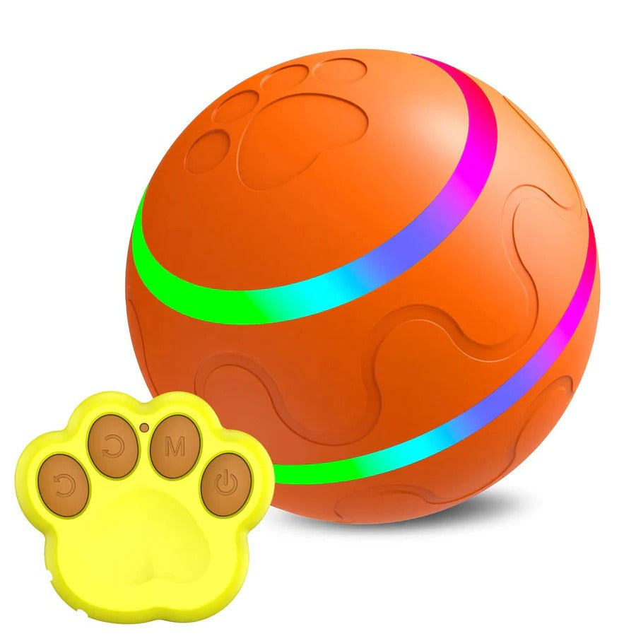 Riafu Dog and Cat Interactive Ball Toy – Self-Rolling Pet Toy for Indoor Fun