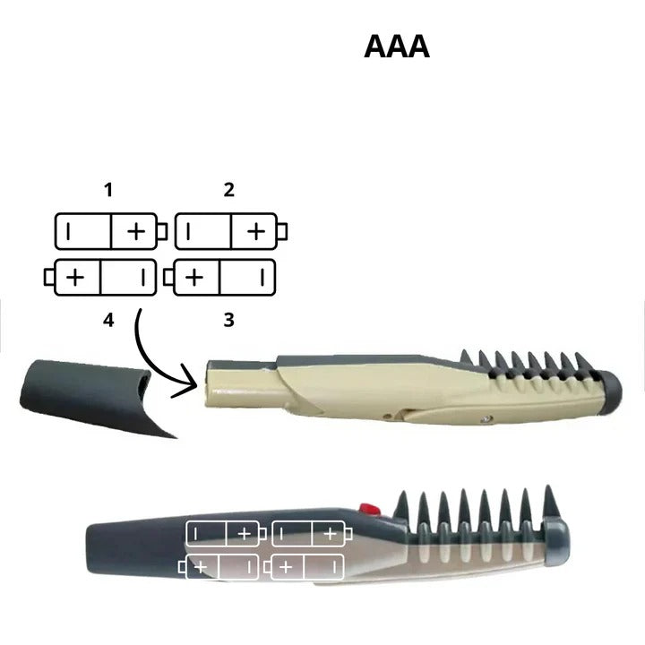 Riafu Anti Tangle Pet Grooming Rake For Dogs With Long Hair