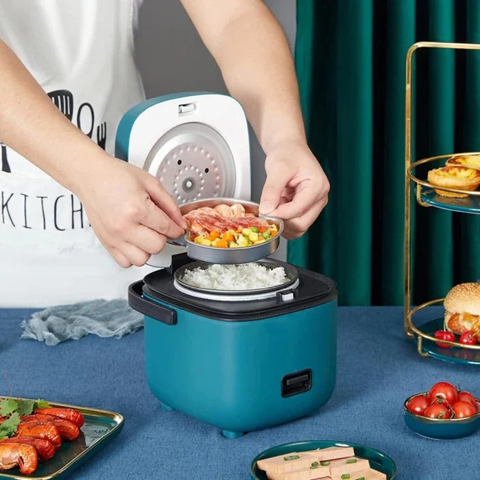 Mini Rice Cooker with Keep Warm Function