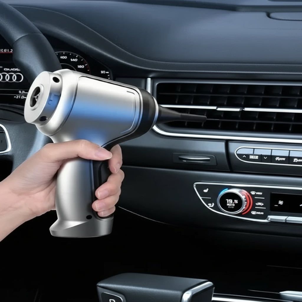 Portable Car Vacuum Cleaner with Cordless Design