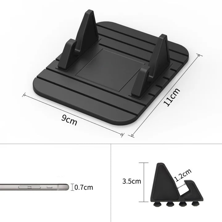 Car Phone Mount with Non-Slip Base