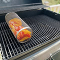 360-Degree Rotating Grill Basket Made of Stainless Steel