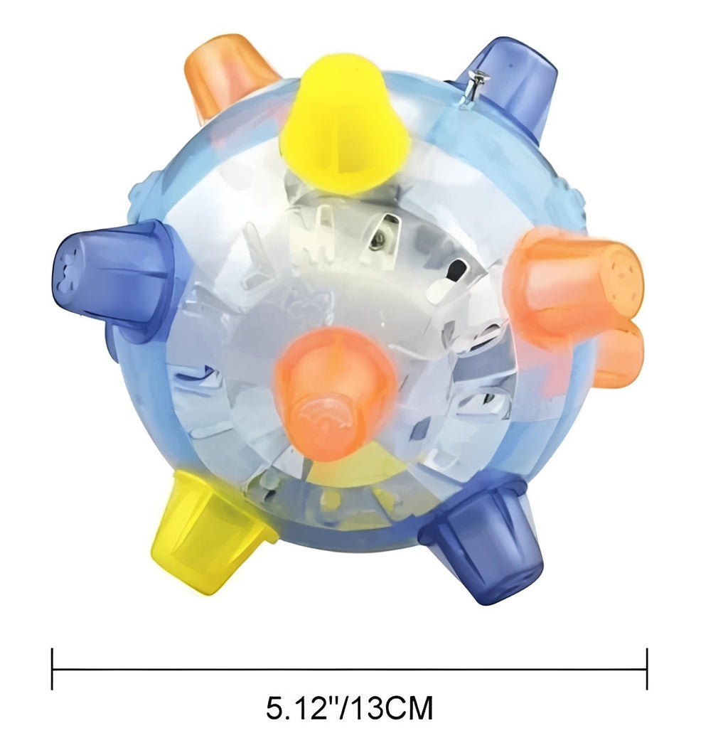 Rechargeable Dog Ball Toy with Jumping and Bouncing Action