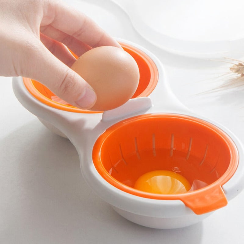 Rapid Microwave Egg Cooker for Poached and Scrambled Eggs