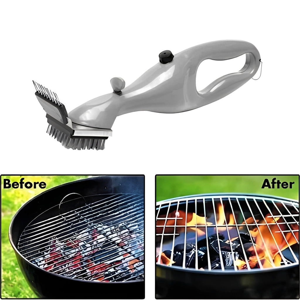 BBQ Cleaning Brush and Steam Grilling Scrubber Tool