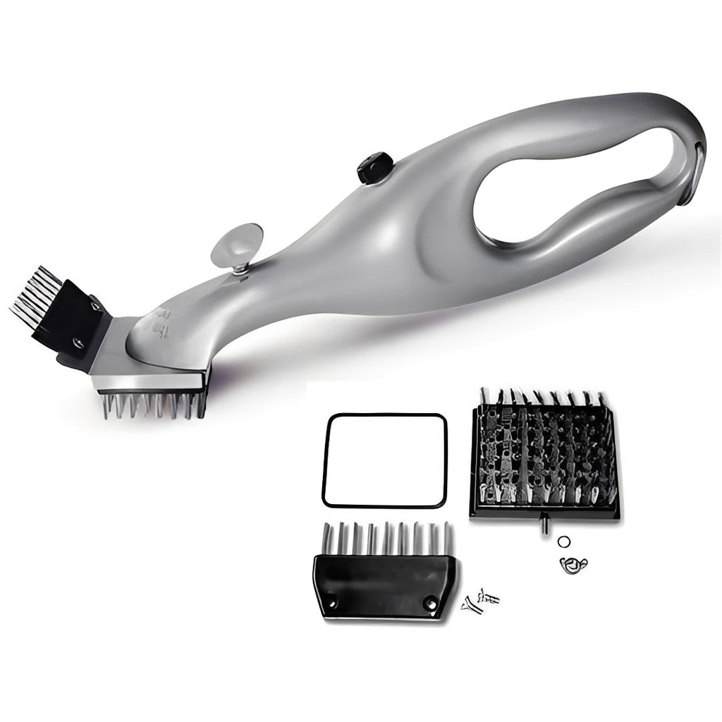 BBQ Cleaning Brush and Steam Grilling Scrubber Tool