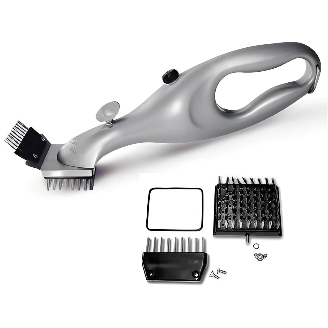 BBQ Cleaning Brush and Steam Grilling Scrubber Tool