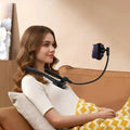 Cell Phone Holder with 360 Degree Rotation for Desk and Bedside