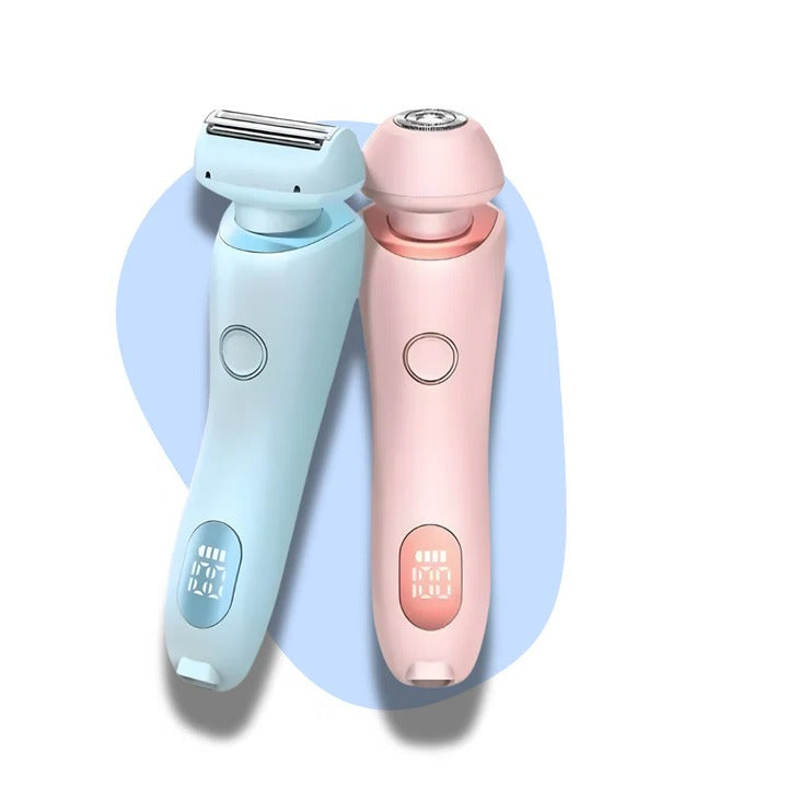 Riafu Women's Electric Pubic Hair Trimmer – Rechargeable Bikini Line Shaver for Sensitive Skin