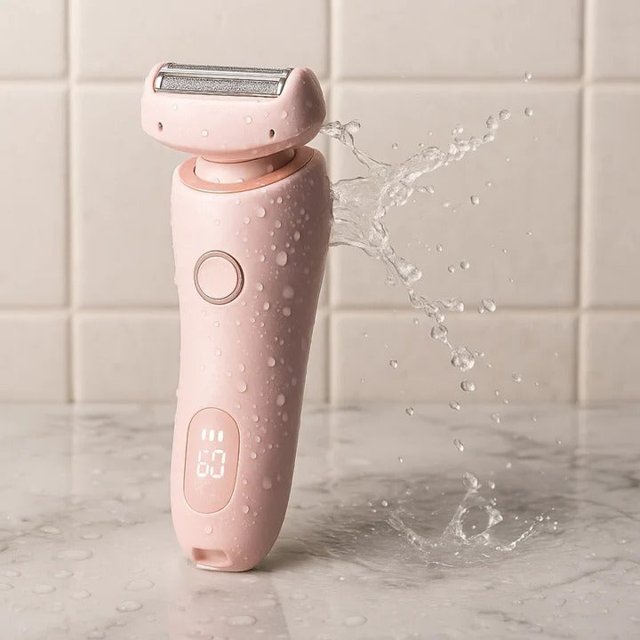 Riafu Women's Electric Pubic Hair Trimmer – Rechargeable Bikini Line Shaver for Sensitive Skin