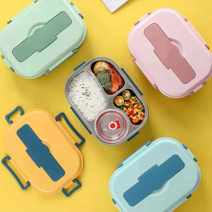 Insulated Thermal Lunch Box Stainless Steel