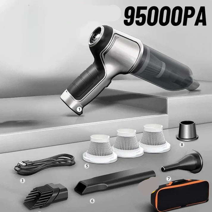 Cordless Portable Vacuum Cleaner for Car and Home Use