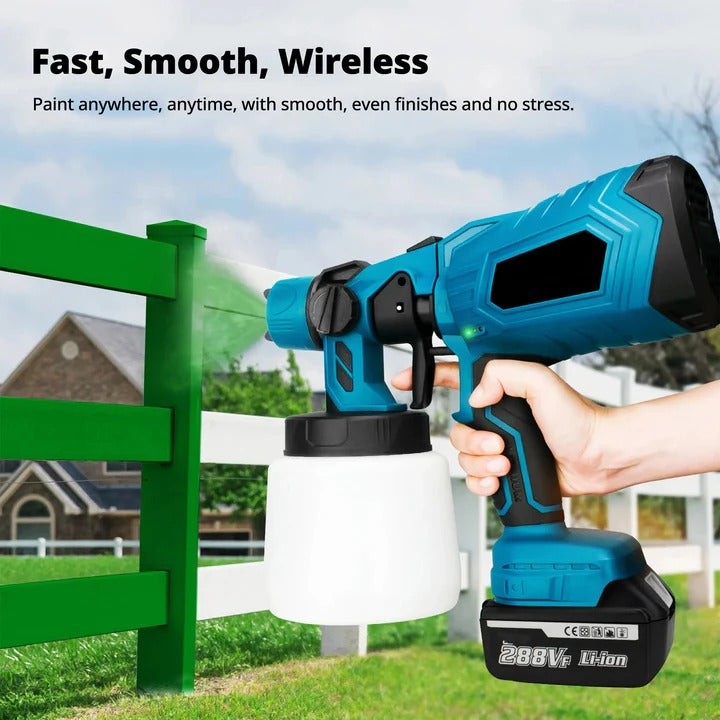 Adjustable Spray Pattern Cordless Electric Paint Sprayer