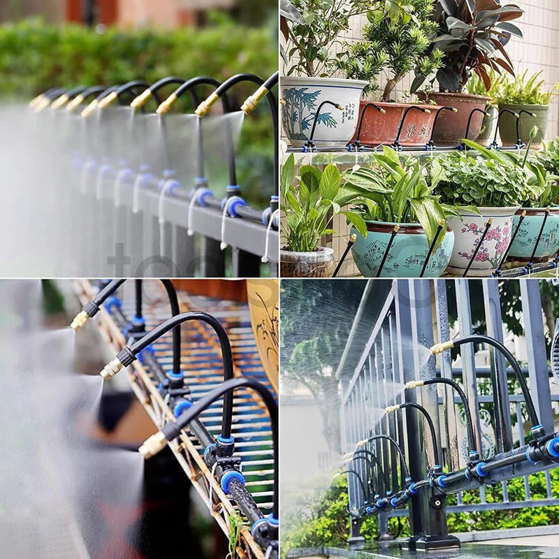 Drip Irrigation Kit with 360 degree Flexible Hose