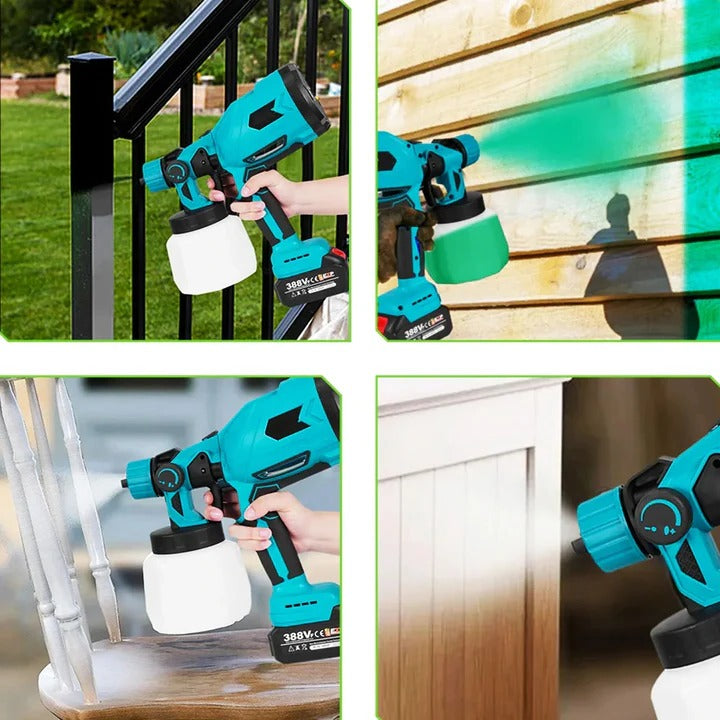 Adjustable Spray Pattern Cordless Electric Paint Sprayer