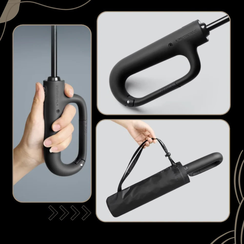 Automatic Lock Wind Resistant Umbrella