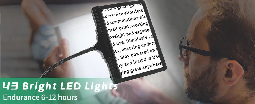 Magnifying Glass With LED Lighting